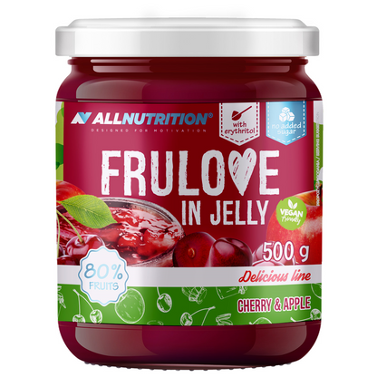 FRULOVE vyšnių ir obuolių uogienė (500G)