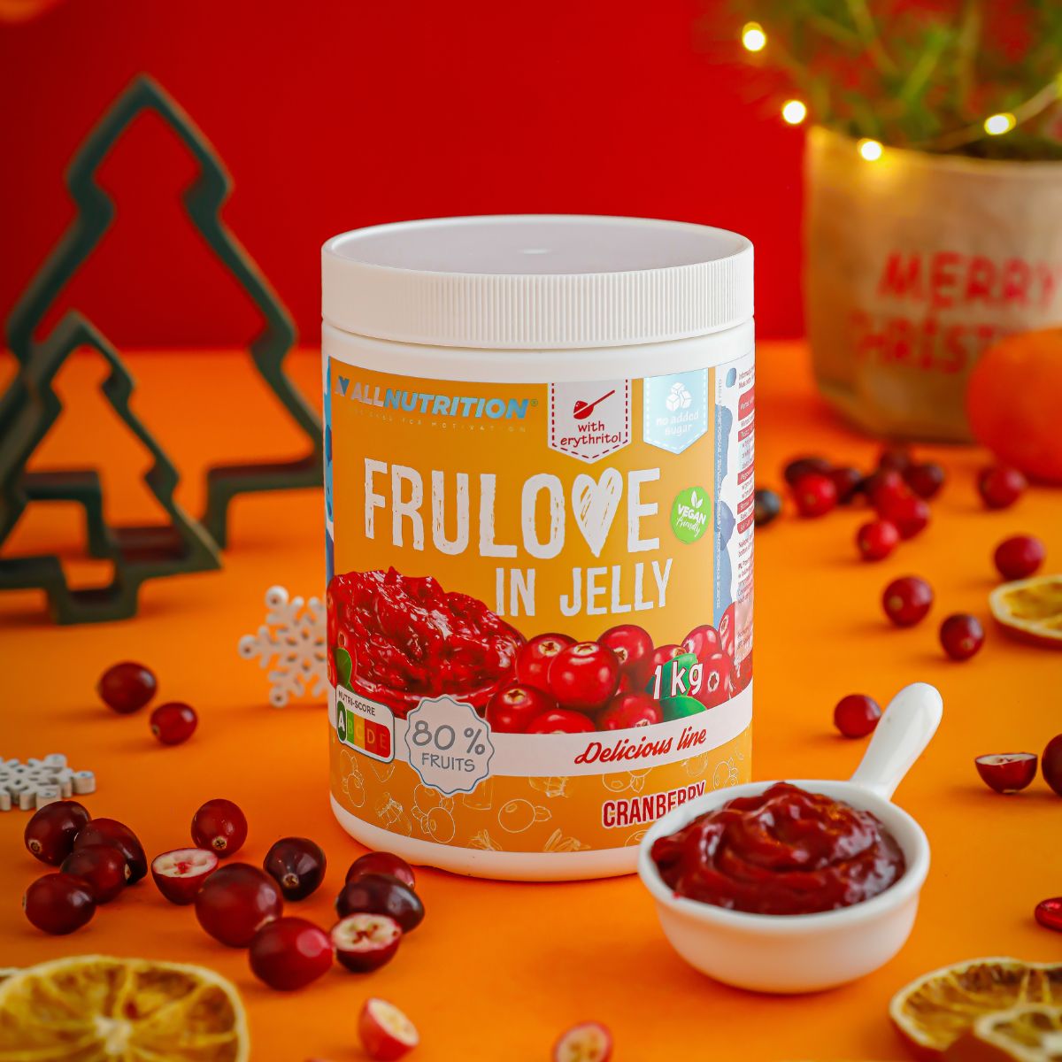 FRULOVE spanguolių uogienė (1000G)