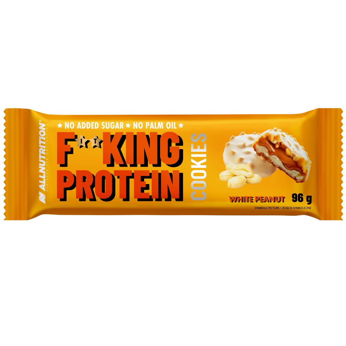 FITKING PROTEIN baltyminiai sausainiai su baltuoju šokoladu