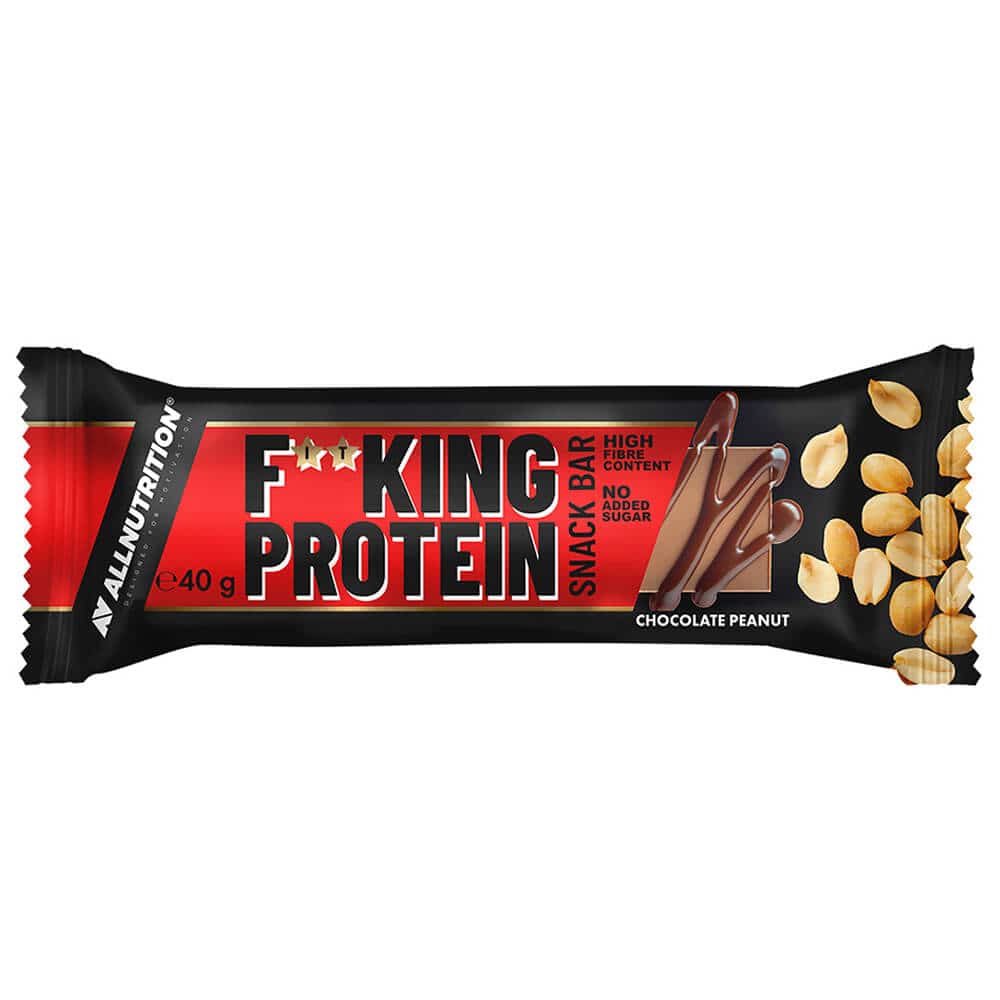 SNACK BAR šokolado ir žemės riešutų proteininis batonėlis