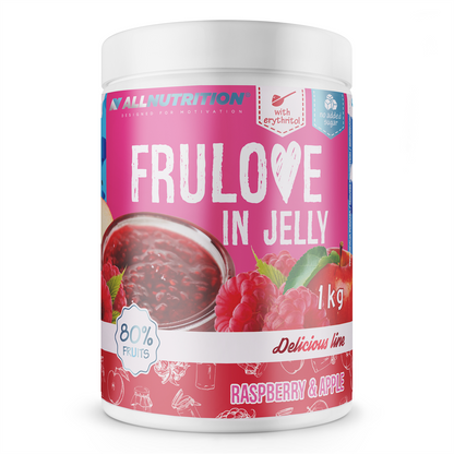 FRULOVE obuolių ir aviečių uogienė (1000G)